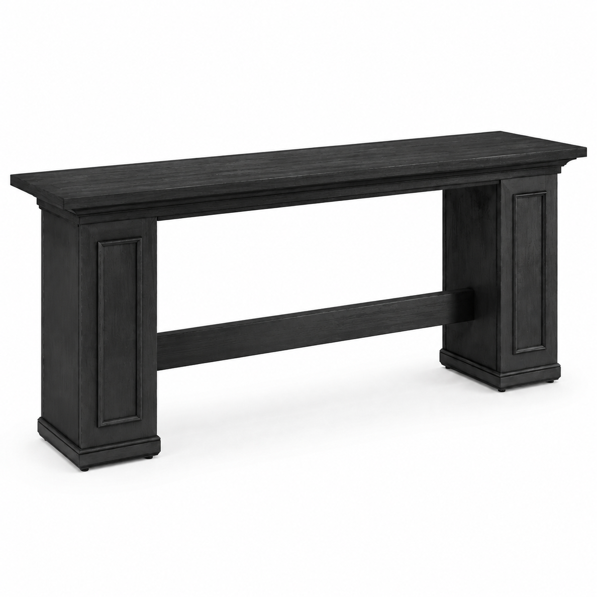 63-Inch Farmhouse Console Table, Long Wooden Sofa & Entryway Table