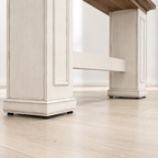 63-Inch Farmhouse Console Table, Long Wooden Sofa & Entryway Table