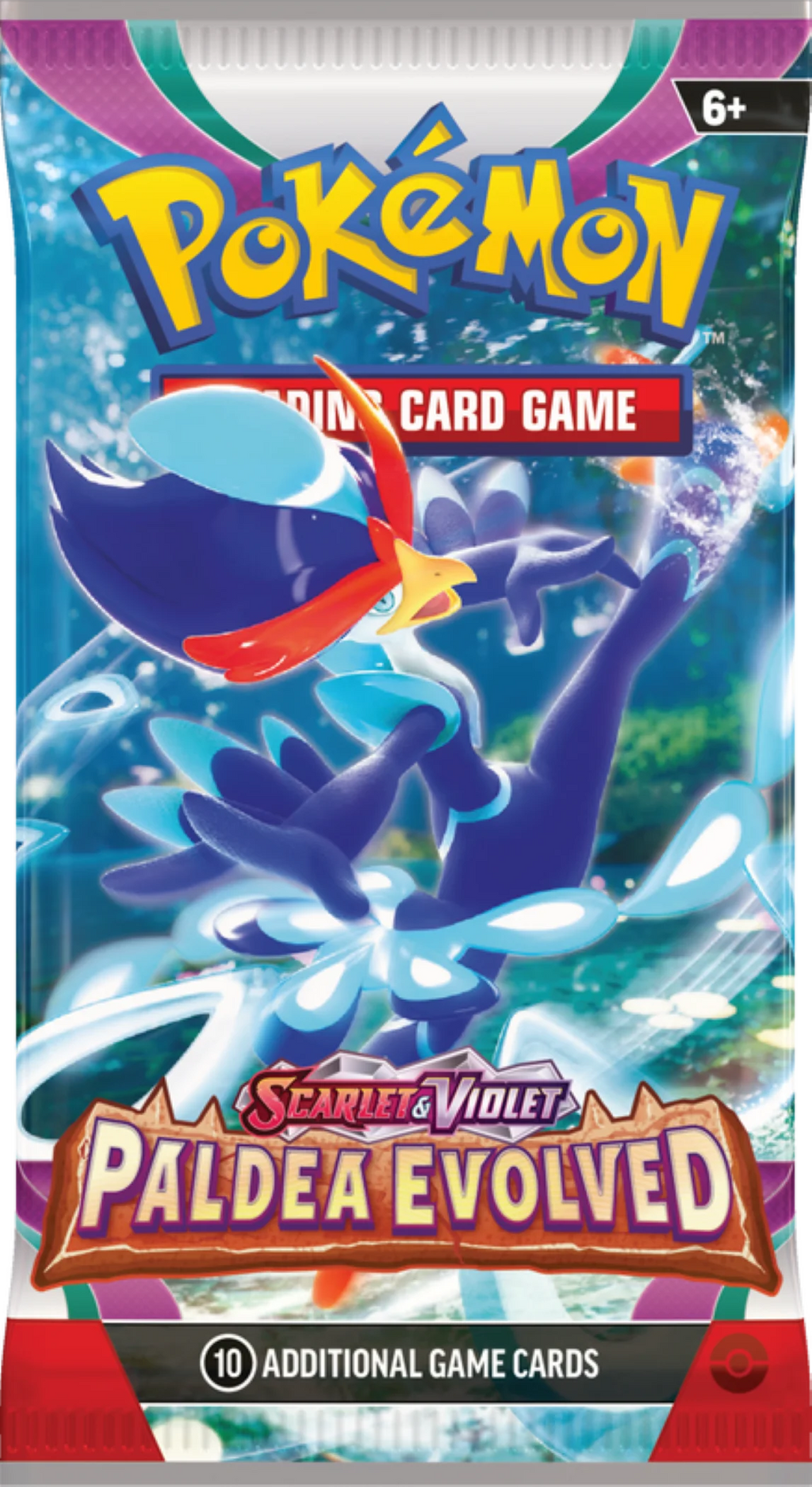 Pokemon Trading Card Game Scarlet & Violet 2 Paldea Evolved Booster Bundle 6 Booster Packs