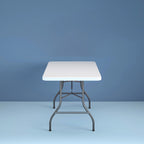 Cosco 6 Foot Folding Table in White Speckle