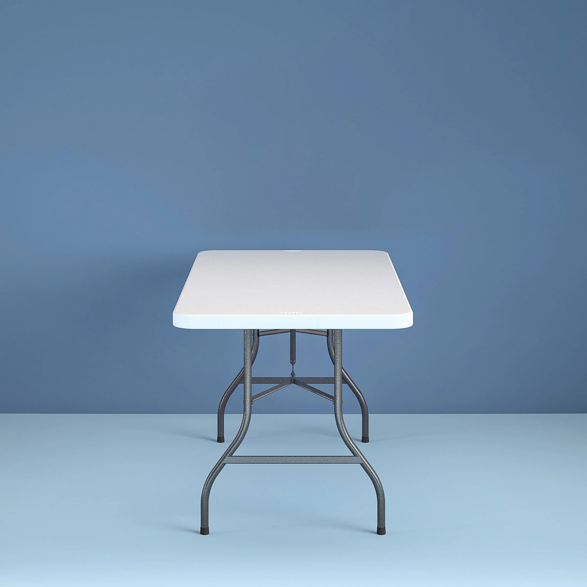 Cosco 6 Foot Folding Table in White Speckle