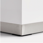 Roomviax Ezra Faux Concrete Coffee Table White