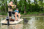 Pelican Bass Raider Boat - 2 Person Fishing Boat - 10 Ft