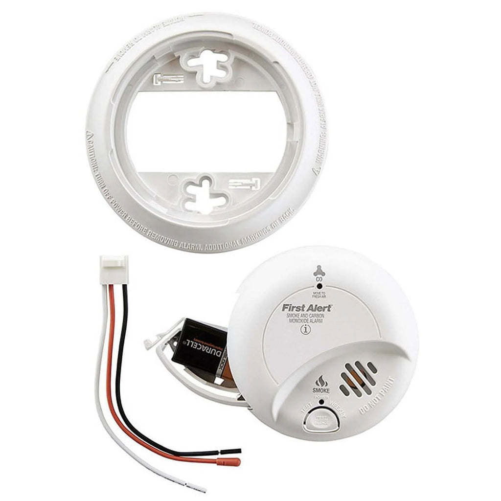 First Alert BRK SC9120B (2 Pack) Smoke & Carbon Monoxide Detector W/ Batt Backup