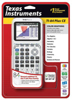 Texas Instruments TI - 84 Plus CE Graphing Calculator, White