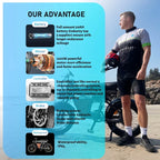 3000W(Peak) Motor 35MPH SMARTRAVEL ST202 Electric Dirt Bike for Adults, 52V50AH Dual Battery Ebike, 92+ Miles Range