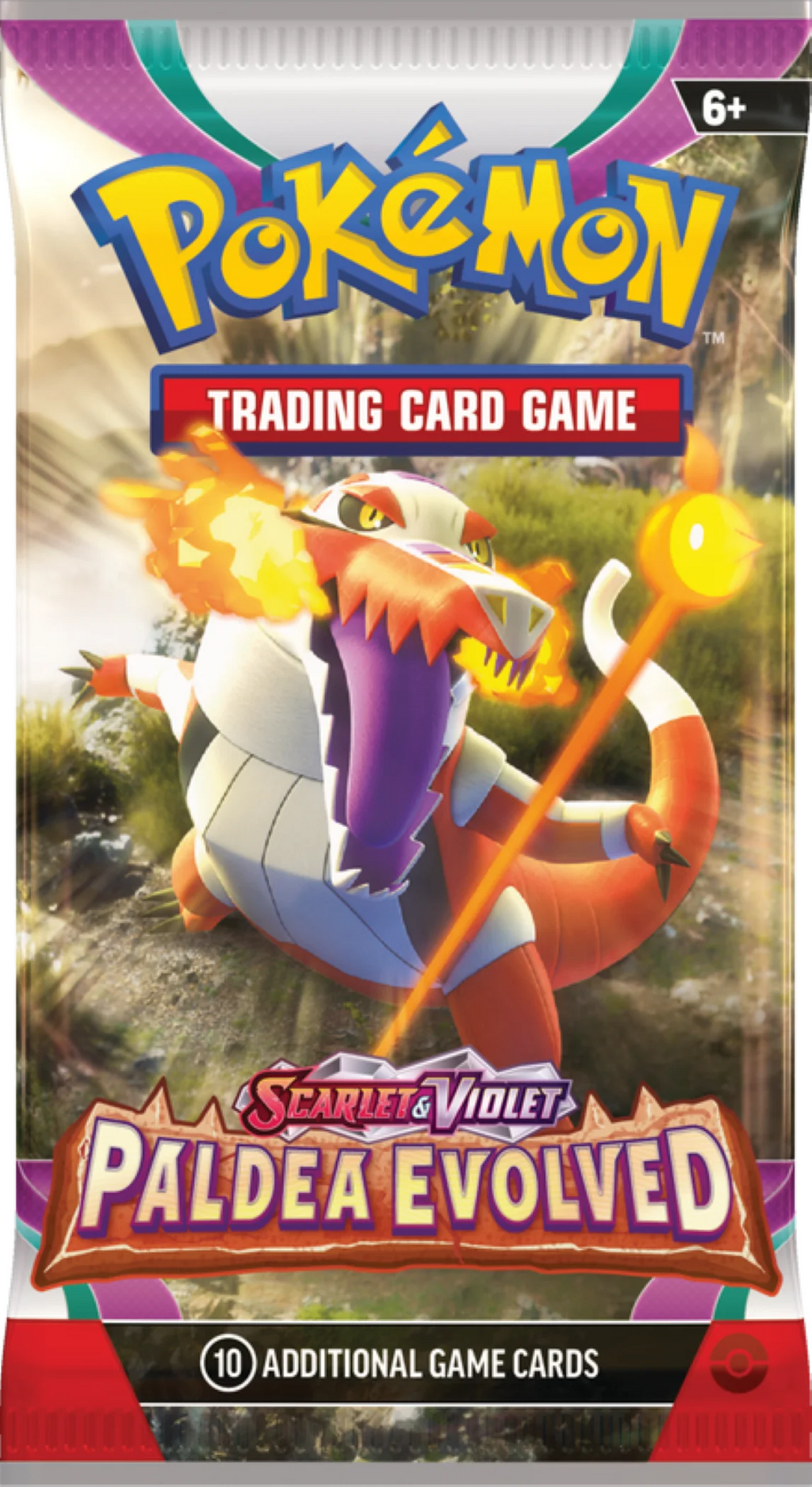 Pokemon Trading Card Game Scarlet & Violet 2 Paldea Evolved Booster Bundle 6 Booster Packs