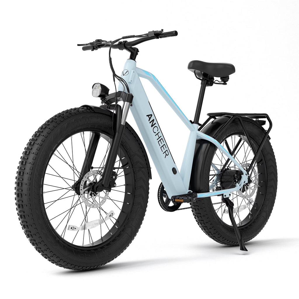 ANCHEER Electric Bike for Adults Peak 1000W Electric Bicycle 48V 15AH Battery Electric Bike 26" x 4.0" Fat Tire