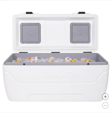 Igloo 165 - Quart Maxcold Chest Cooler with Butterfly Quick Access Hatch