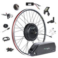 Ebikeling 48V 1500W 52V 19.2AH Rear - Rack Ebike Conversion Kit with Battery 700C Rear Electric Bike Conversion Kit