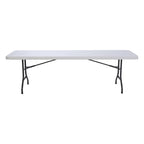 Lifetime 8 - Foot Commercial Grade Folding Table, White Granite (22980)