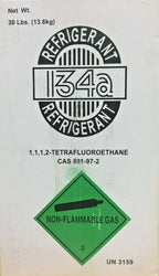 R134A, 134a - 30 lb Cylinder 1, 1, 1, 2 - Tetrafluoroethane AUTOMOTIVE