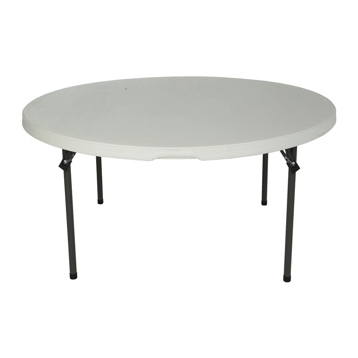 Lifetime 60 in Round Folding Table, Indoor/Outdoor Commercial Grade, Almond (280435)