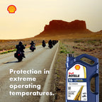 (3 Pack) Shell Rotella T6 Full Synthetic 15W - 40 Motor Oil, 1 Gallon (3 Pack)