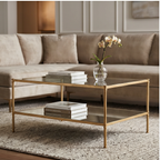 Roomviax Asaf Coffee Table Antique Gold