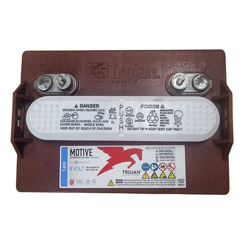 Trojan T - 890 Deep Cycle 8V Battery X6