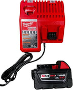 Milwaukee M18 2848 - 20 Inflator Kit with 48 - 11 - 1850 5.0 Battery and Charger
