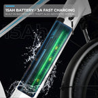 ANCHEER Electric Bike for Adults Peak 1000W Electric Bicycle 48V 15AH Battery Electric Bike 26" x 4.0" Fat Tire