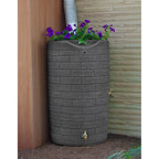 Good Ideas IMP - D50 - DAR Impressions Downton Rain Saver Rain Barrel, 50 Gallon, Dark Granite