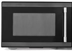 Hamilton Beach 1.1 cu ft Countertop Microwave Oven, Black and Stainless Steel