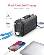 BESTEK 1200W Car Power Inverter DC 12V to 110V AC Pure Sine Wave Converter with Digital LCD Display Dual USB Charge & Dual AC Outlet, Safety Certification