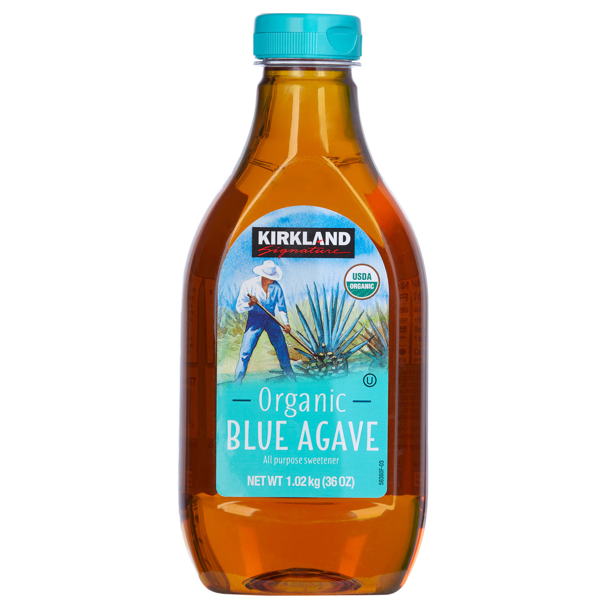 Kirkland Signature Organic Blue Agave, 36 oz, 2 - Count