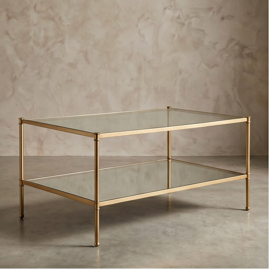 Roomviax Asaf Coffee Table Antique Gold