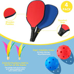 Slsy Portable Pickleball with Net, A Racket Game That Combines Pickleball, Badminton, Jianzi, and Tennis, Backyard Games Sport Outdoor Indoor, Fun Games for Kids & Adults