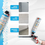 Adhesive Guru Spray Foam Insulation Kit (18 x 32.80 oz/930 Gr - 360 Board Feet), Self - Expanding Adhesive Foam