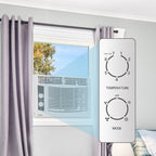 5000 BTU Window Air Conditioner Easy Cool - Capable of Cooling up to 150 Sq Ft. 2 Fan Speeds, 4 - Way Air Direction