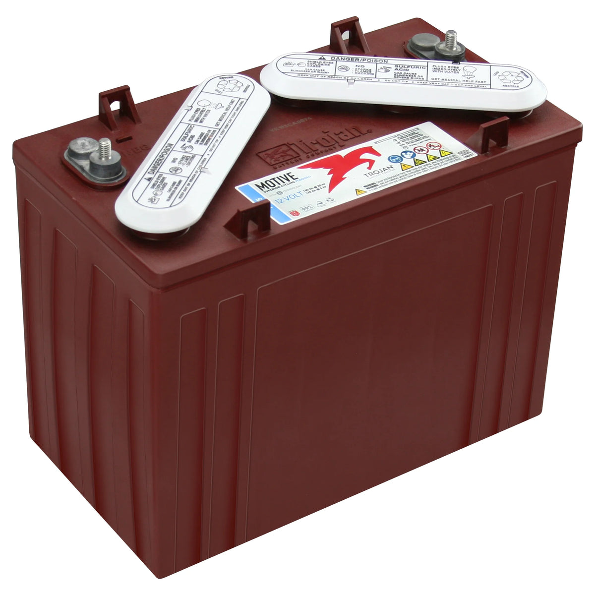 Trojan T - 1275 12V 150ah Flooded Lead Acid GC12 Deep Cycle Battery X6