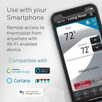 Honeywell Wi - Fi Smart Color Thermostat, 7 Day Programmable, Touch, Alexa Ready