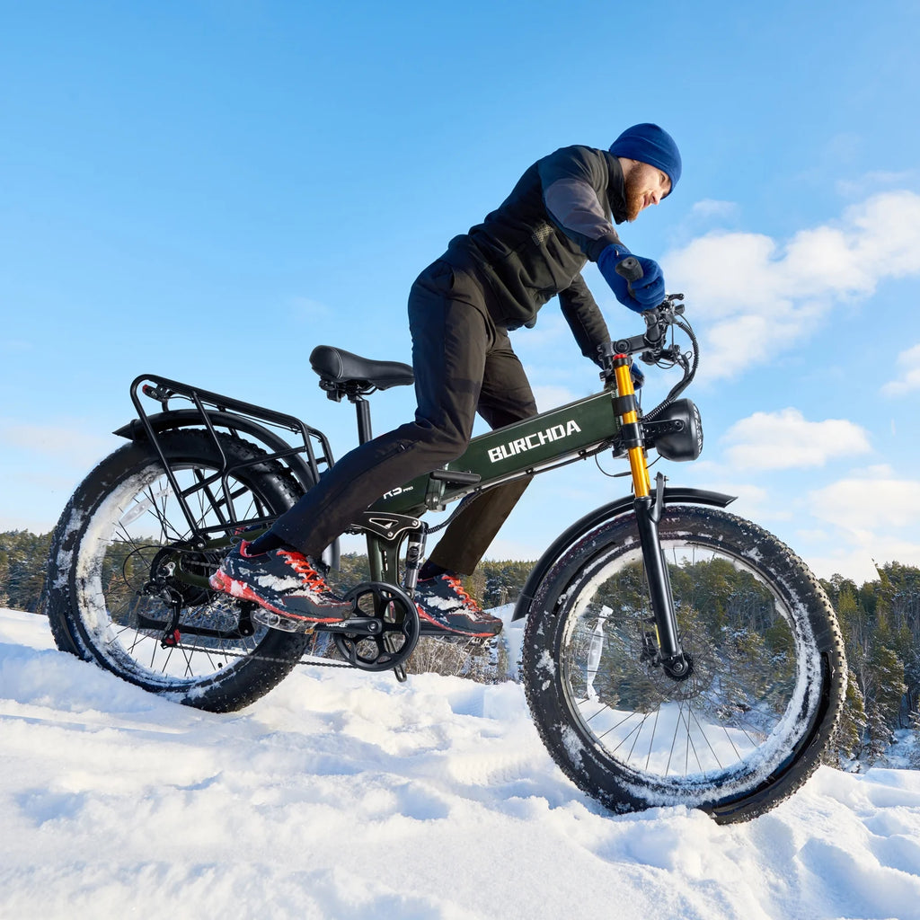 Electric Bike for Adults 26'', 1000W E - Mountain Bike 48V 30/20ah UL2849 Removable Battery, Fat Tire Ebike up to