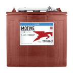 Trojan T - 105 - 6V 225ah Deep Cycle Golf Cart Batteries (Pack of 4)