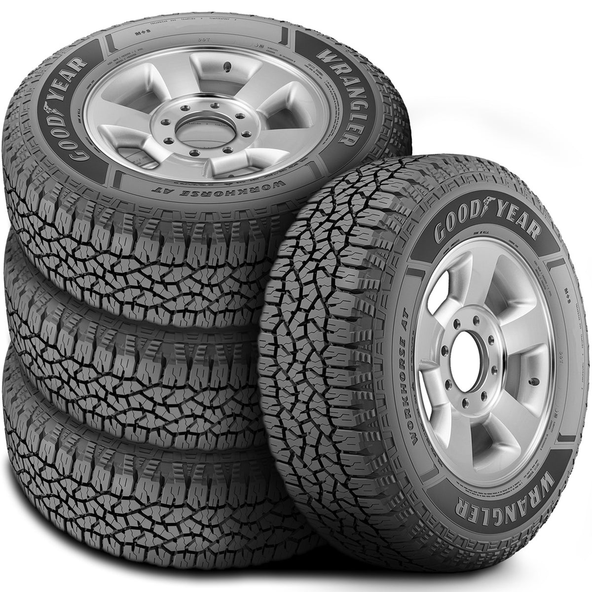 Goodyear Wrangler Workhorse AT All-Terrain LT235/85R16 120/116R E Light Truck Tire