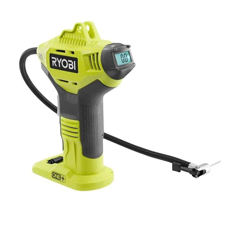 Ryobi P737D 18-Volt One+ Cordless Pressure Inflator with Digital Gauge. 4.0 Ah 18-Volt One+ Capacity Lithium-Ion