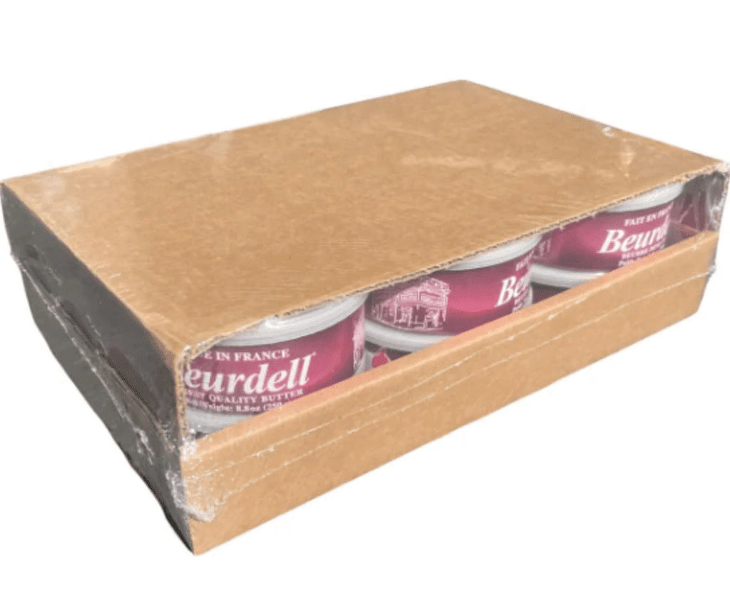Beurdell Canned French Butter - 100% Natural Salted Pasteurized Real Butter Long Shelf Life Emergency Survival Food