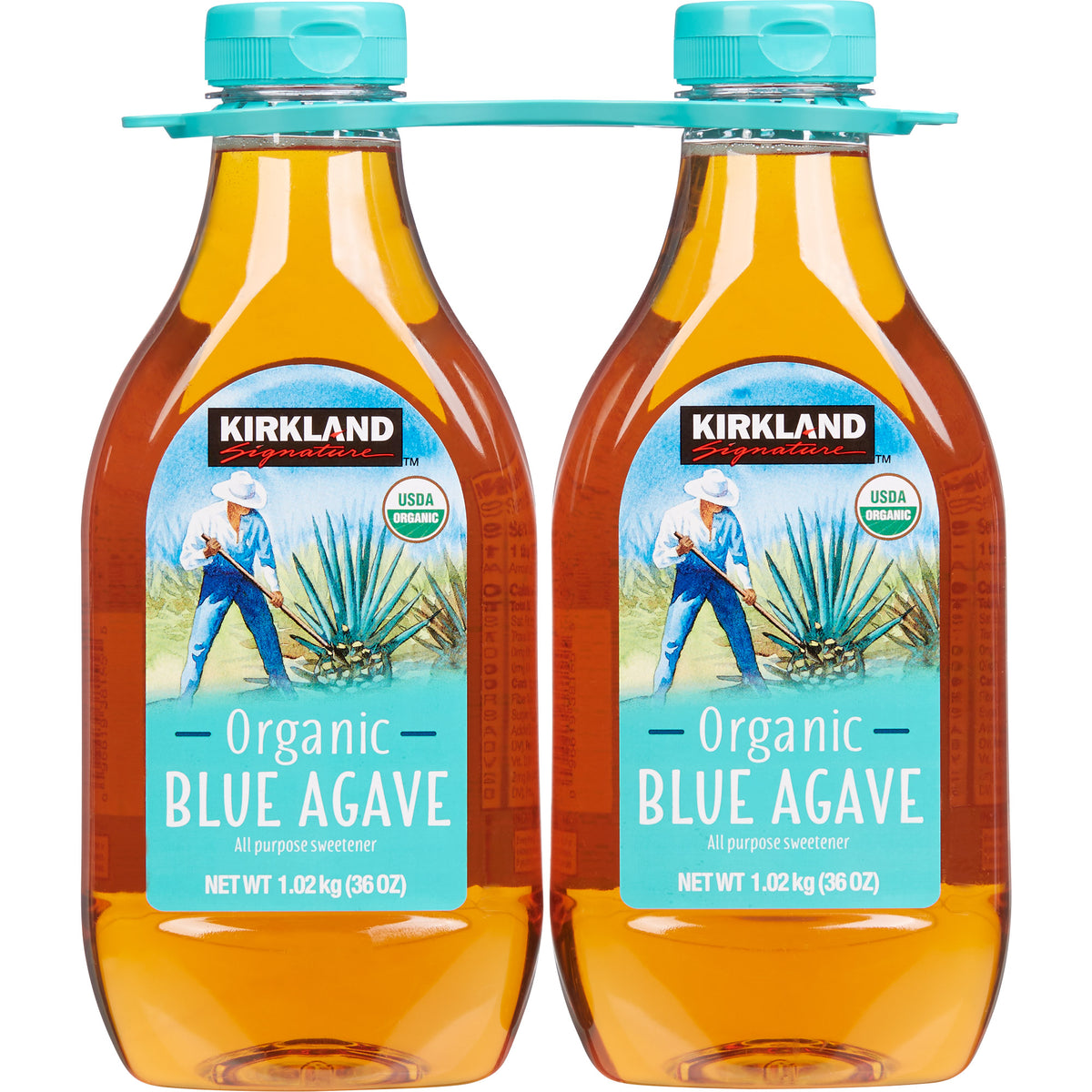 Kirkland Signature Organic Blue Agave, 36 oz, 2 - Count
