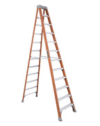 Louisville Ladder 12 - Foot Fiberglass Step Ladder, 300 - Pound Load Capacity, Type IA, FS1512