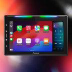 Pioneer 10.1 - In. Car in - Dash Unit, Single - DIN with Floating Touch Screen, Wired/Wireless Apple Carplay/Android