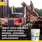 Shell Rotella T4 Triple Protection 15W - 40 Diesel Motor Oil, 5 Gallon Pail