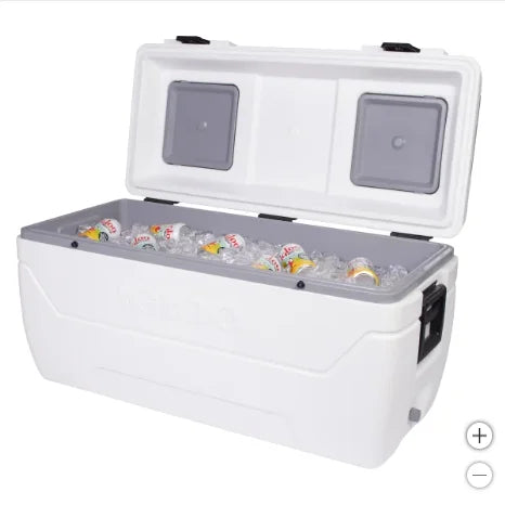 Igloo 165 - Quart Maxcold Chest Cooler with Butterfly Quick Access Hatch