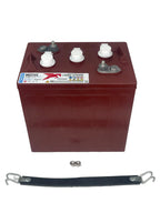 Trojan T - 105 Plus 6 Volt (Pack of 4) Deep Cycle Golf Cart Batteries, Rechargeable