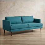 Roomviax Aisley Upholstered Fabric Sofa Teal