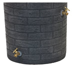 Good Ideas IMP - D50 - DAR Impressions Downton Rain Saver Rain Barrel, 50 Gallon, Dark Granite