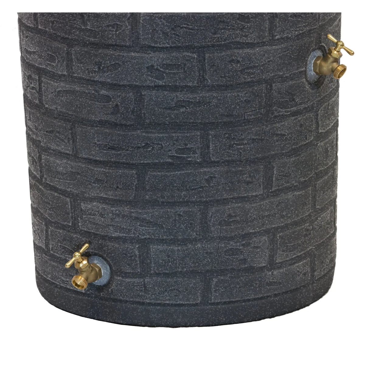 Good Ideas IMP - D50 - DAR Impressions Downton Rain Saver Rain Barrel, 50 Gallon, Dark Granite