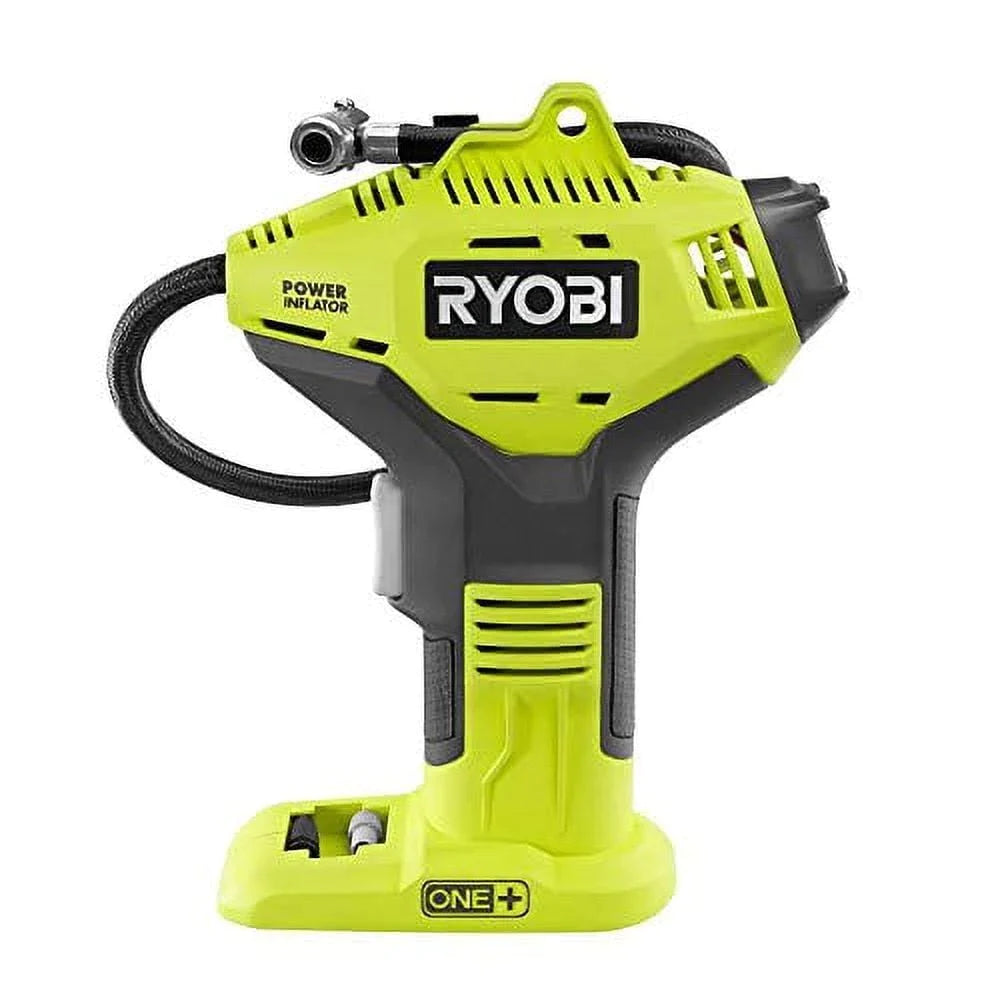 Ryobi P737D 18-Volt One+ Cordless Pressure Inflator with Digital Gauge. 4.0 Ah 18-Volt One+ Capacity Lithium-Ion