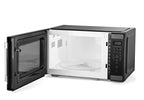 Hamilton Beach 1.1 cu ft Countertop Microwave Oven, Black and Stainless Steel