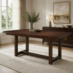 Modern Starburst Extension Dining Table
