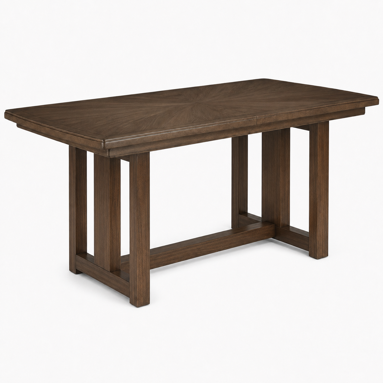 Modern Starburst Extension Dining Table